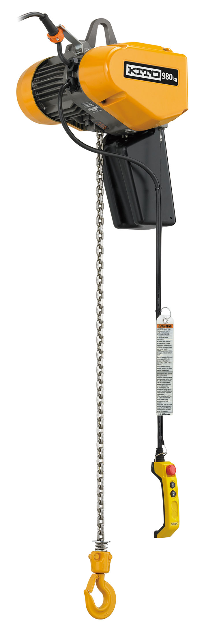 キトー電気チェーンブロック（ED） | 吊具、クレーン、チェーン